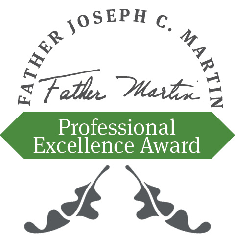 Fr Martin Excellence Award Logo